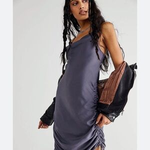 Free People Elegant Purple Midi Dress